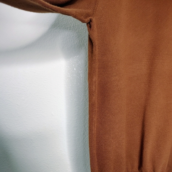 Perry Ellis Men's Ginger Turtleneck Sweater Sz L Viscose Autumn 🍁🍂 - Picture 9 of 15